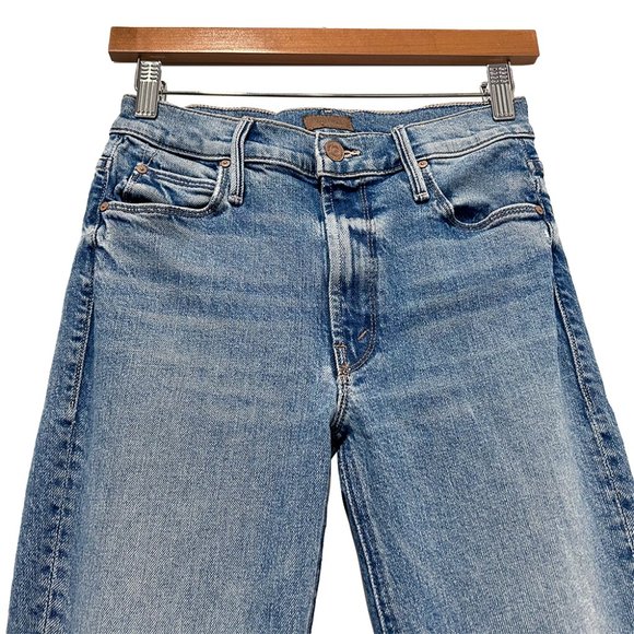 Mother Denim Mid Rise Dazzler Ankle Jeans, Tropic Like It's Hot, 26 - Picture 5 of 10